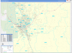 El Paso County, CO Digital Map Basic Style